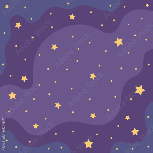 Abstract stars background simple vector illustration