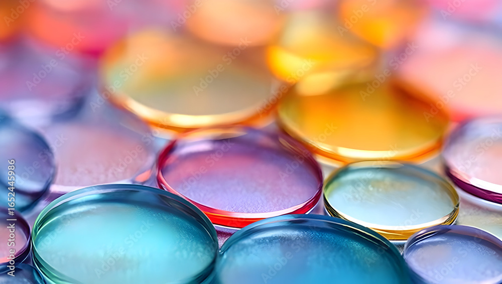Colorful glass marbles lie scattered, showcasing a radiant mix of hues. These vibrant circles emphasize light reflections and intricate textures. Colorful glass marbles lie scattered, showcasing a radiant mix of hues. These vibrant circles emphasize light reflections and intricate textures.
