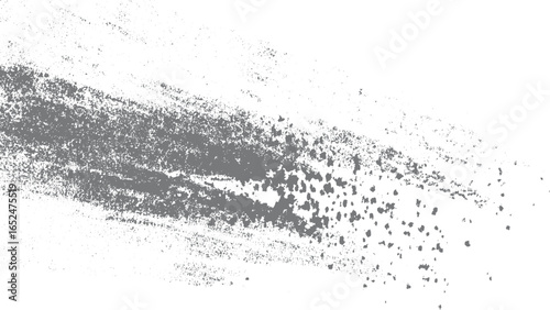 Grunge splattered ink background with dynamic black spots on white surface. Abstract expressive splatter texture on white grunge background illustration 
