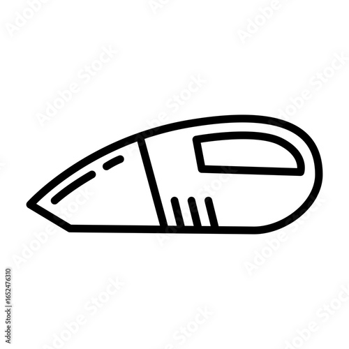 Handheld vacuum cleaner icon.
