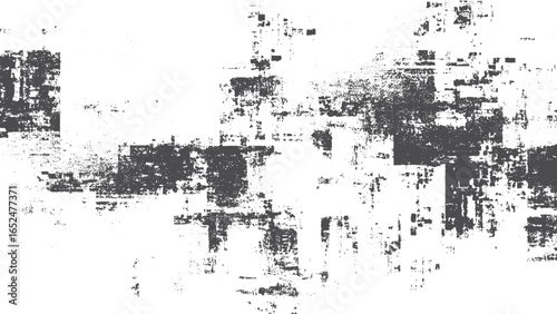 Abstract white dust overlay with grain texture for retro grunge designs. Grainy dust texture background on white with abstract vintage. style 