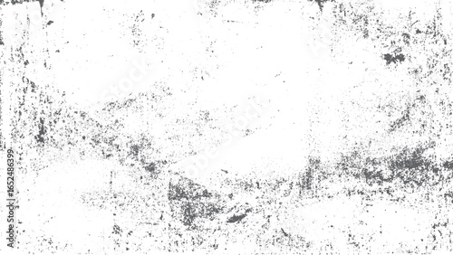 Black and white vector grunge texture background with irregular design. Abstract grunge texture background vector with rough monochrome style