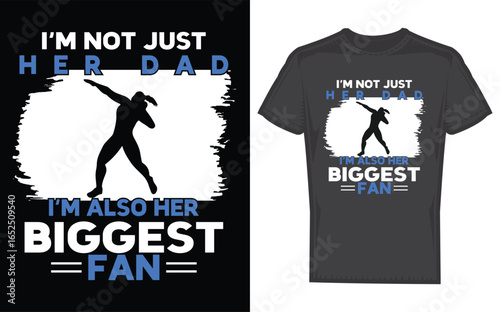 Dog Shot Putter Illustration Track and Field Thrower Design for Sports Fans