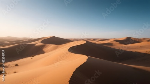 Wallpaper Mural Vast Sand Dunes Stretching Under a Clear Sky Torontodigital.ca