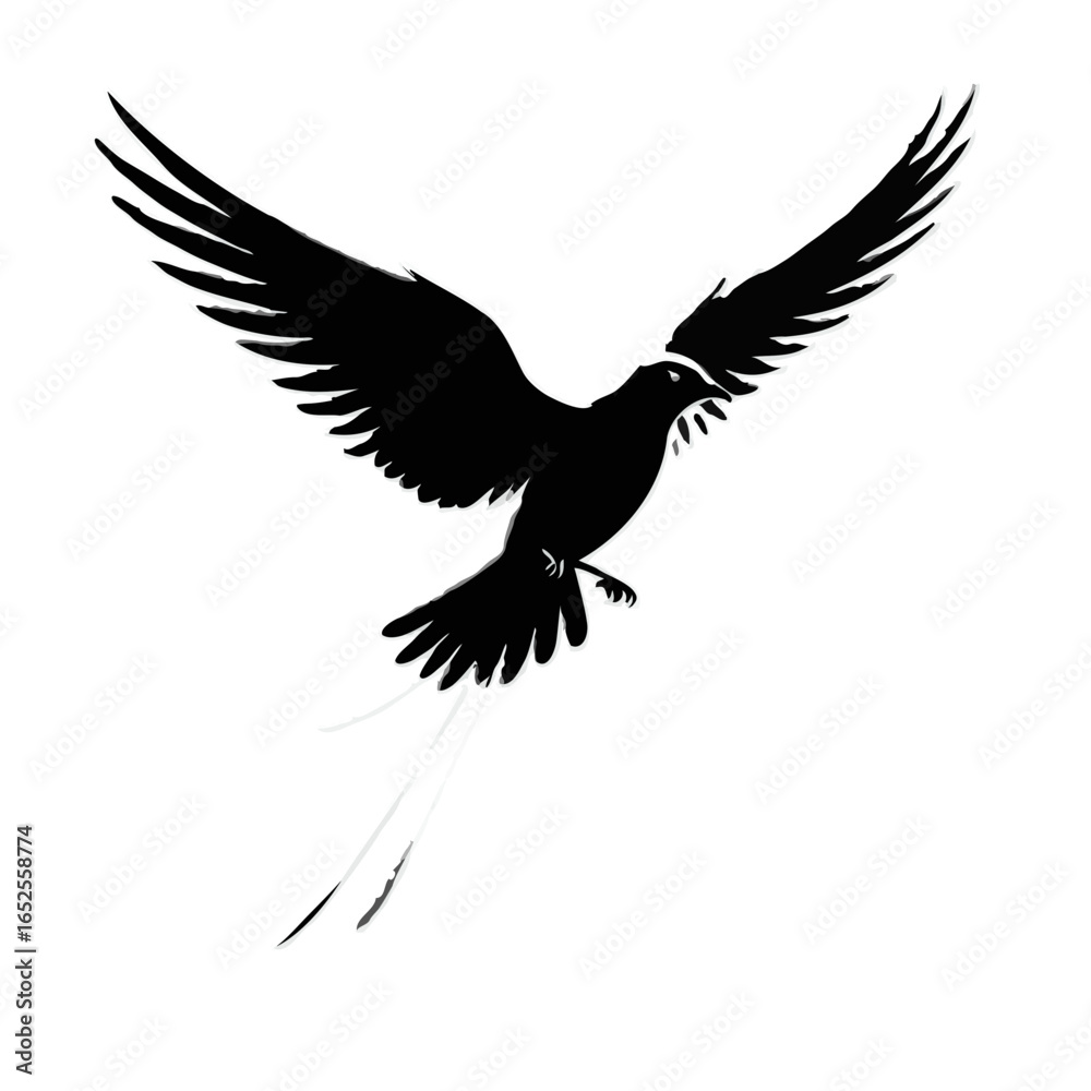 Fototapeta premium eagle on white background