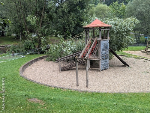 Playground Spielplatz Sturm 