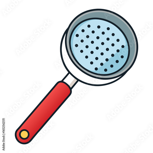 Handheld Kitchen Colander Strainer for Draining Pasta and Vegetables