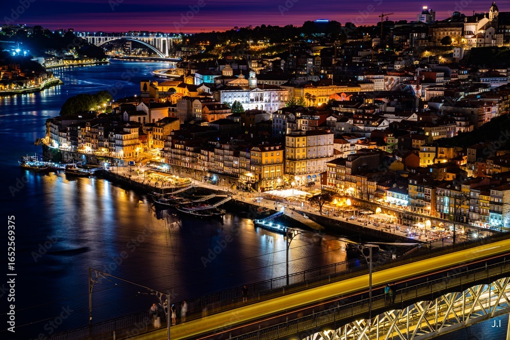 Obraz premium porto by night