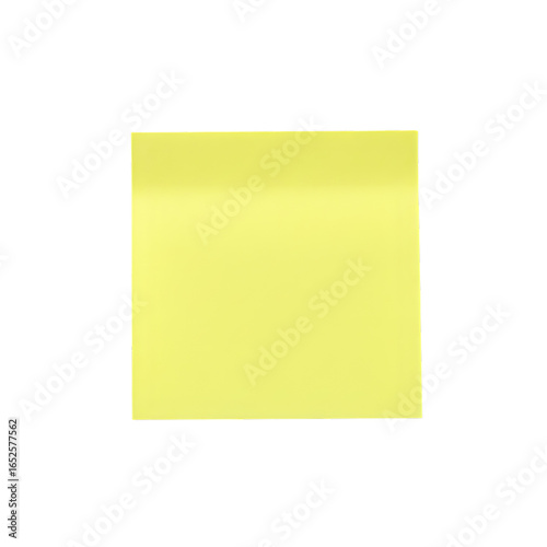 Yellow Sticky Note: Perfect for Reminders and Organization