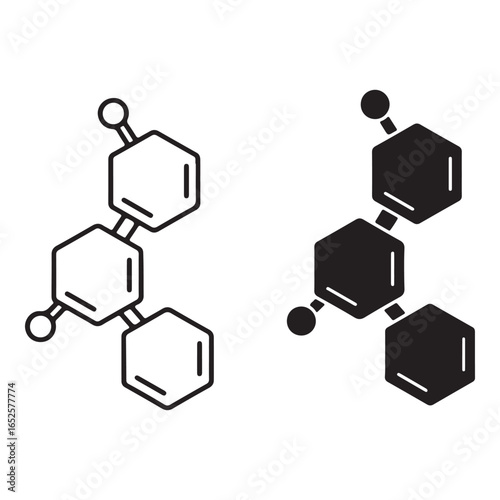 Chemical molecular structure diagram