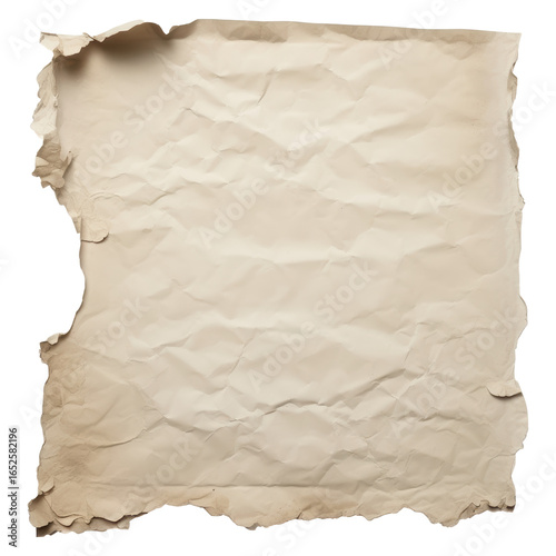 Vintage Ripped Old Paper Texture