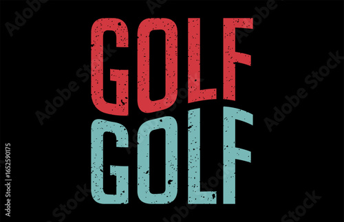 Golfing T-Shirt Design Clipart, Golf tshirt Vector template