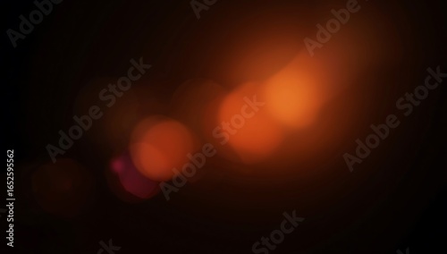 grainy colorful warm orange light leaks on black background with dust texture. abstract damaged scratched retro film analog effect for using over photos as overlay or screen filter