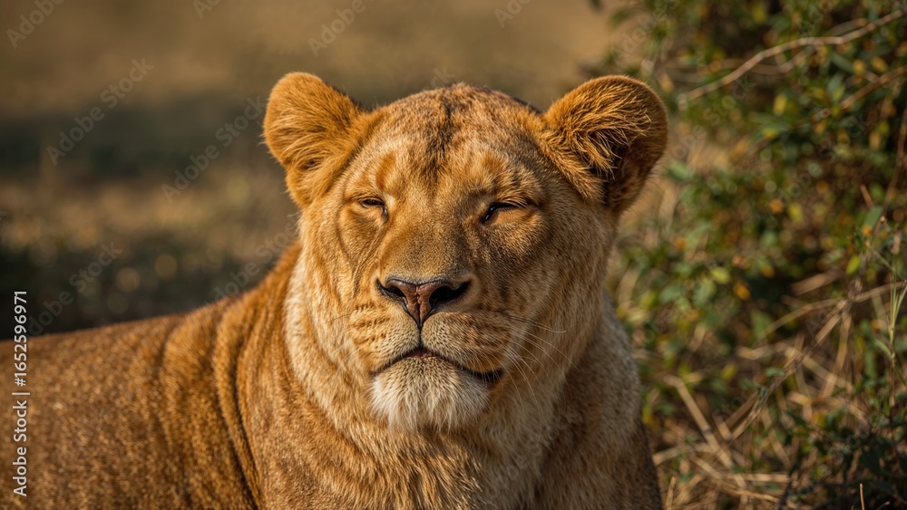 Obraz premium Lion in repose