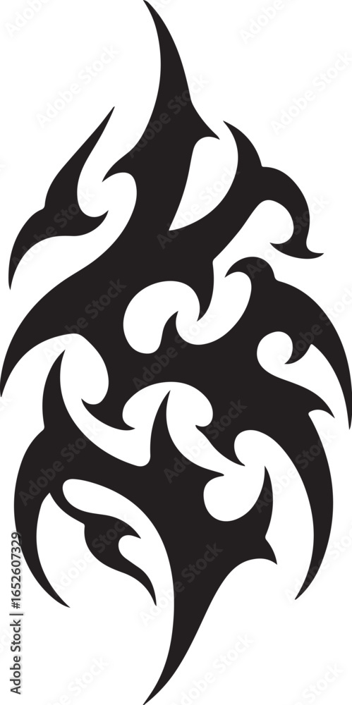 Fototapeta premium Tribal Tattoo Design tribal tattoo, abstract tattoo, black ink tattoo, arm vector bundle