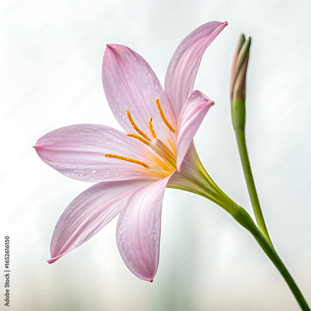 Fototapeta premium pink lily flower