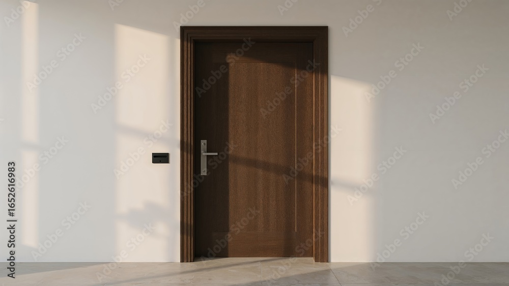 Fototapeta premium Access door for an apartment or townhouse