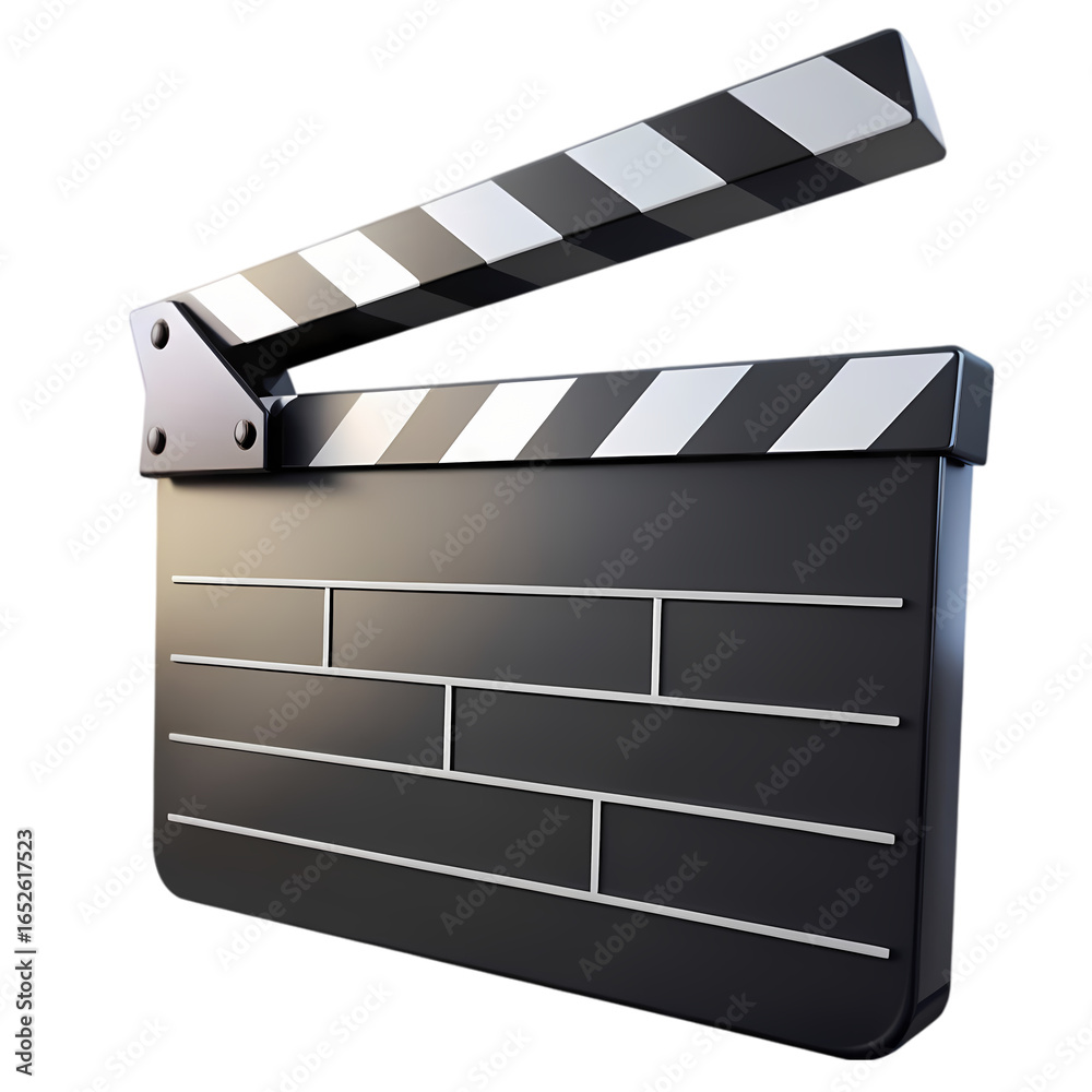 Fototapeta premium Clapperboard A Symbol of Film Production