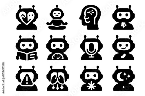 Meditation mental sleep daily icon vector mood cognitive coaching coach level health