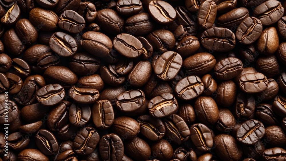 Naklejka premium Pure coffee beans with no background