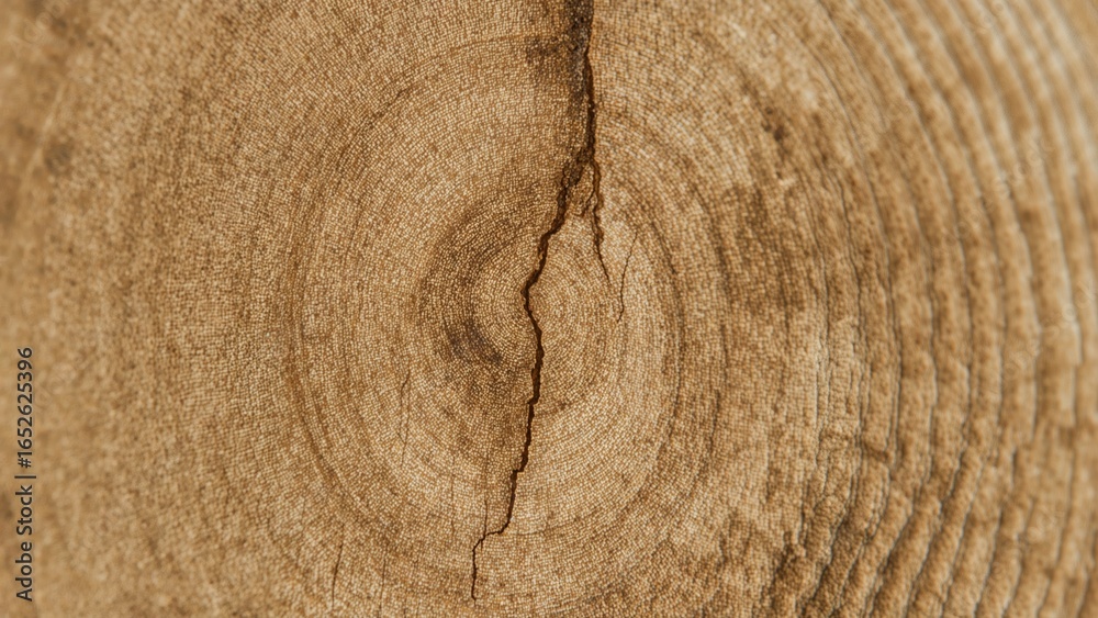 Naklejka premium Close-up of timber texture featuring blackened lines