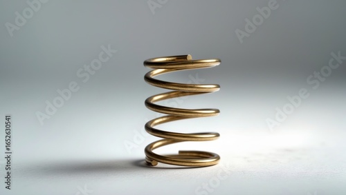 Spring mechanisms made of brass
