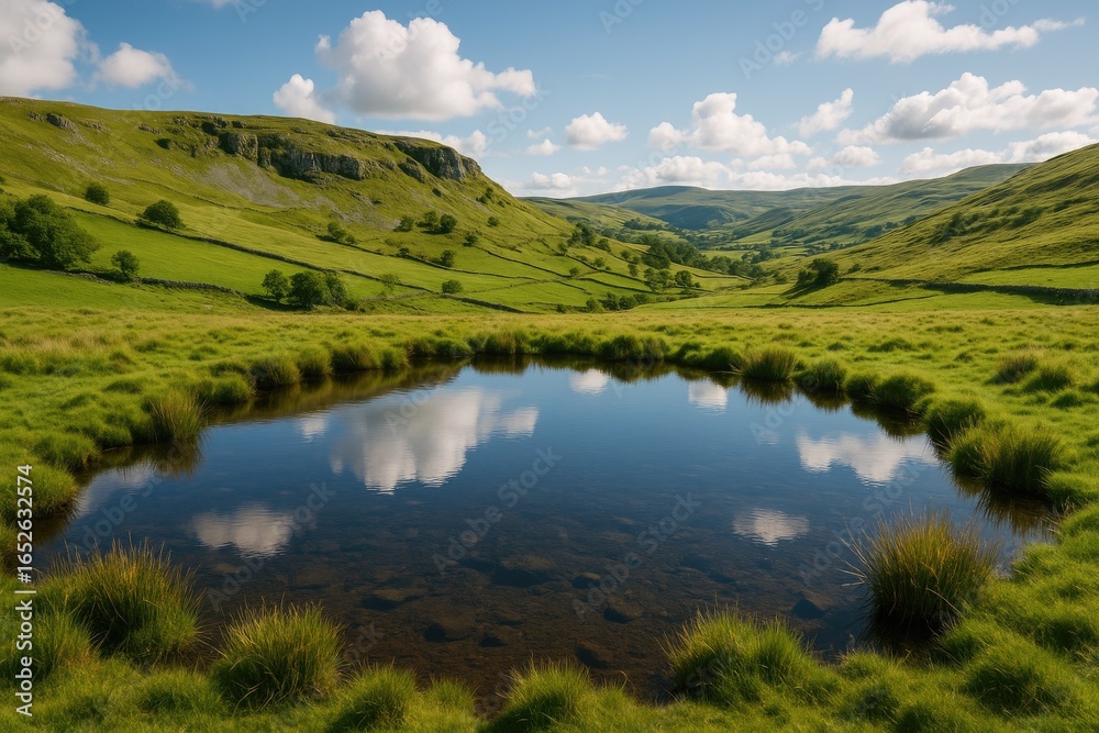 Obraz premium Picturesque Views in the Yorkshire Hills