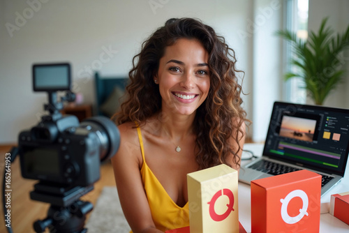 Professional Beauty Blogger Unpacking a PR Haul