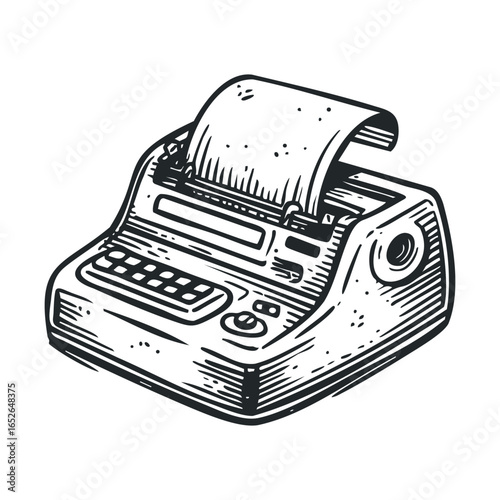 Vintage typewriter for creative writing and nostalgia