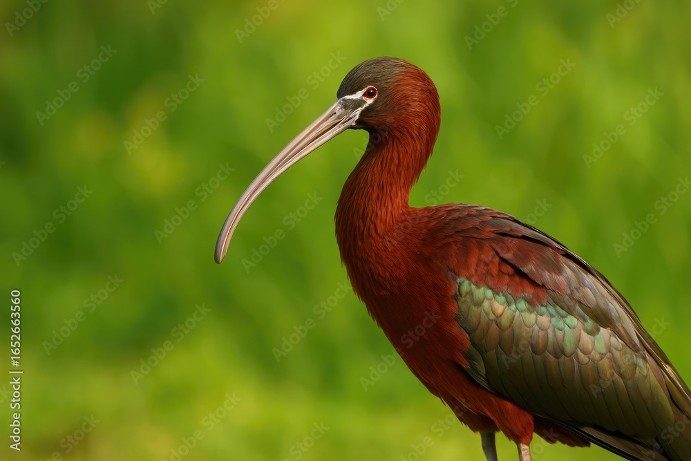 Fototapeta premium Reflective Ibis Wildlife