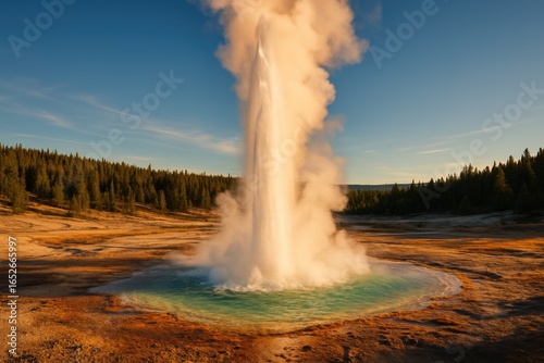Geothermal Activity at Norris Basin Hot Springs