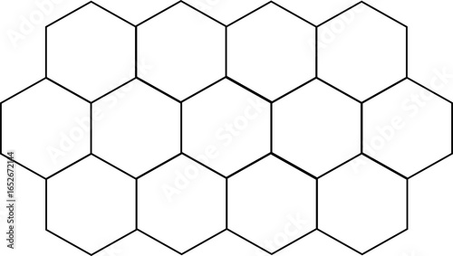 hexagon, hexagonal