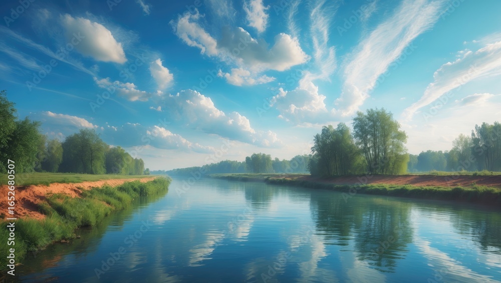 Fototapeta premium By the banks of the Dnieper