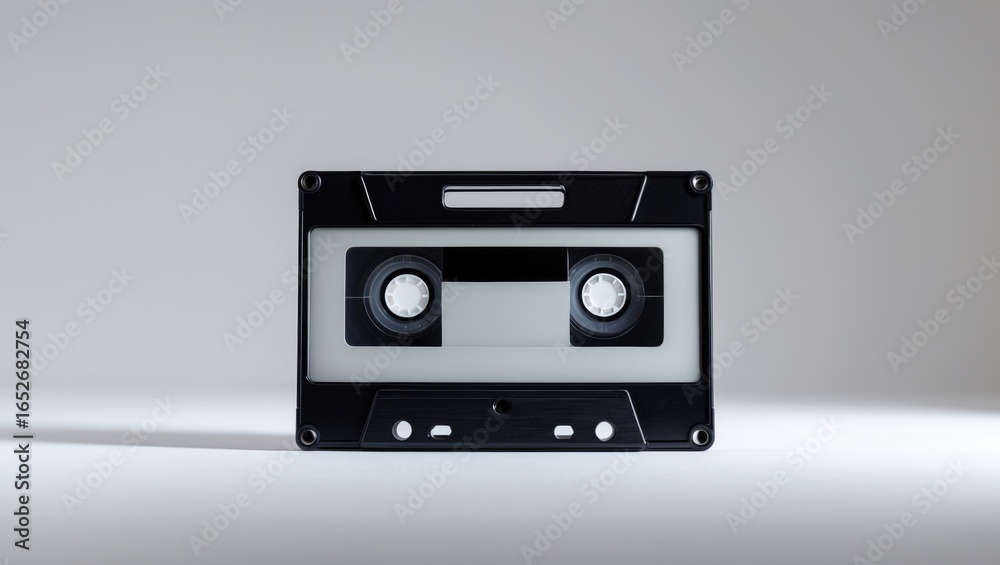 Obraz premium Macro view of an old-school video tape