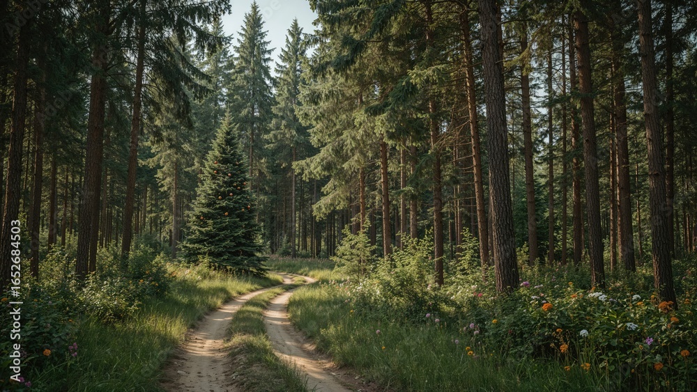 Fototapeta premium Summer in a Russian woodland