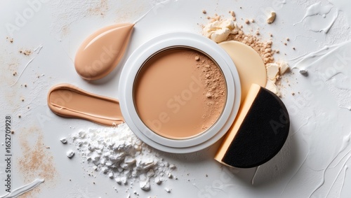 Makeup products like liquid...