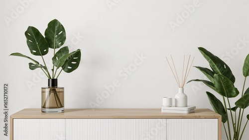 Spacious area decorated wit...