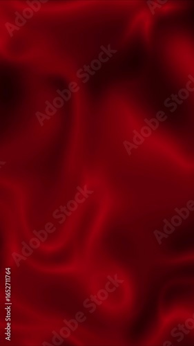 Red Liquid Glow Abstract Animation