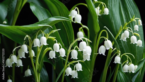Detailed view of lily of th...