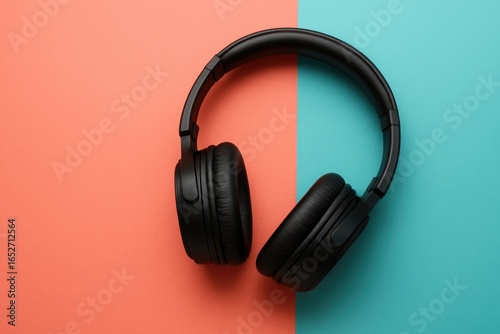 Sleek black audio gear disp...