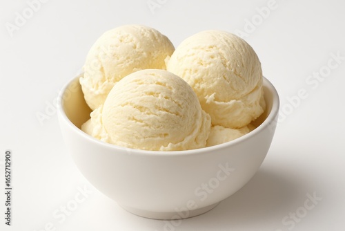 Delicious ice cream portion...