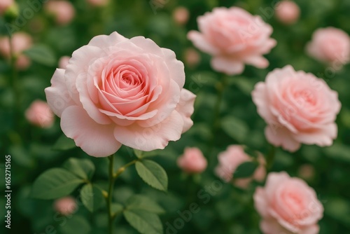 Delicate pink and fuchsia f...