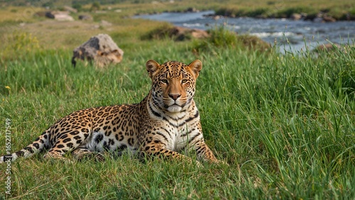Resting big cat