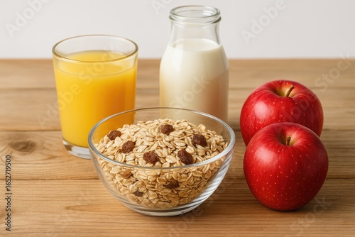 Healthy Muesli Featuring Oa...