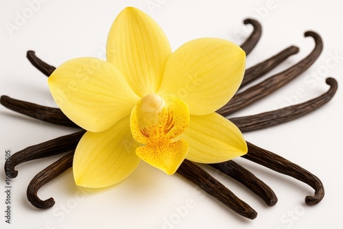 Close-up view of a bright y...
