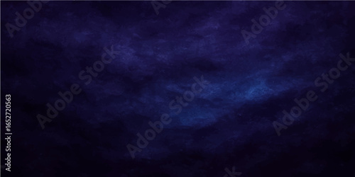 A textured dark blue chalk board with a sky and clouds background