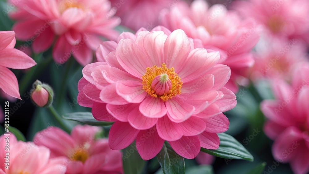 Fototapeta premium The lovable pink princess with a sweet heart