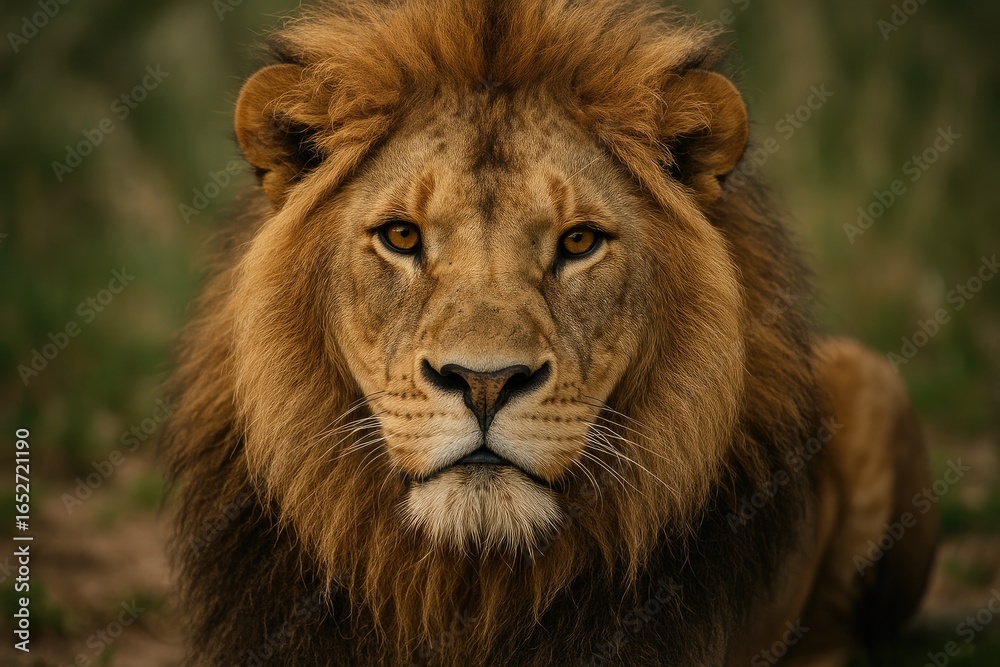 Obraz premium Regal feline artwork