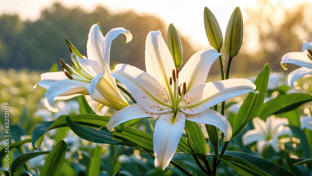 Obraz premium The Dawn of Lily
