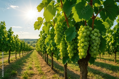Summer vineyard development...